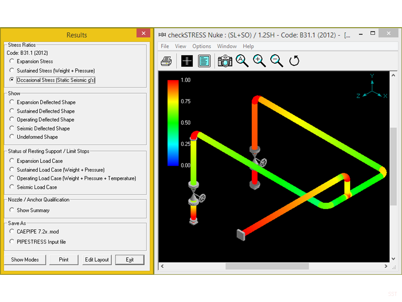 Check 3: How about seismic load? Layout definitely needs work.